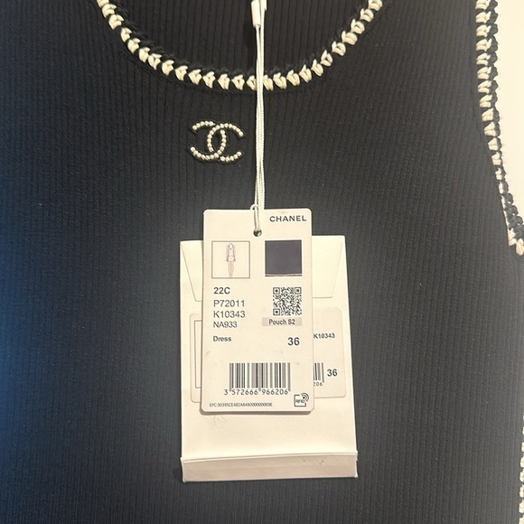 Chanel black short dress - Picture 3 of 7